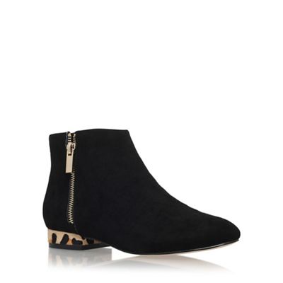 Miss KG Black 'Soho' low heel ankle boots with zip